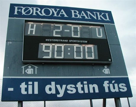 HB Tórshavn beat ÍF Fuglafjørður 2-0 to secure the 2006 championship title