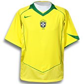 The famous Brazilian soccer jersey