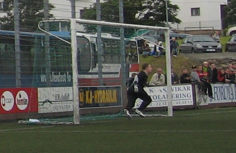 Karsten Joensen, NSÍ goalkeeper